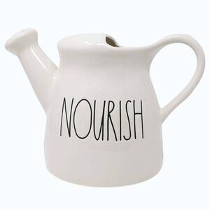 Rae Dunn By Magenta "Nourish" Ceramic Watering Can